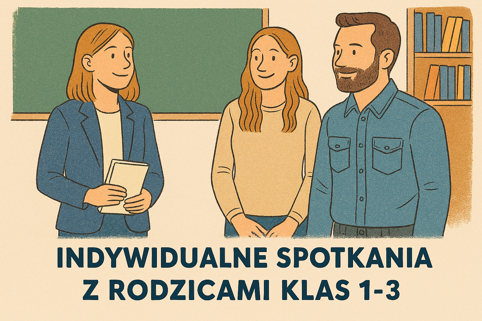 Indywidualne spotkania z rodzicami klas 1-3 17.12.2025 r