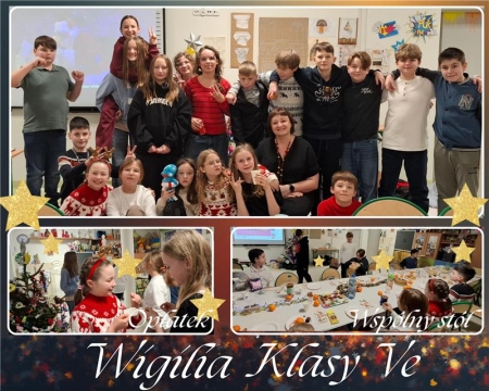 Spotkanie świąteczne klasy 5e