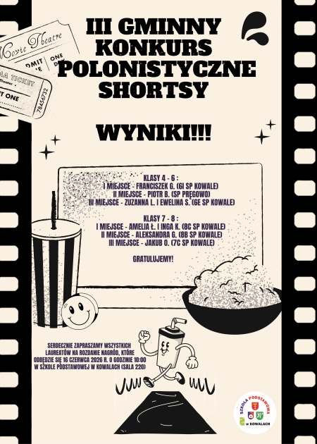 III Gminny konkurs „Polonistyczne shortsy”